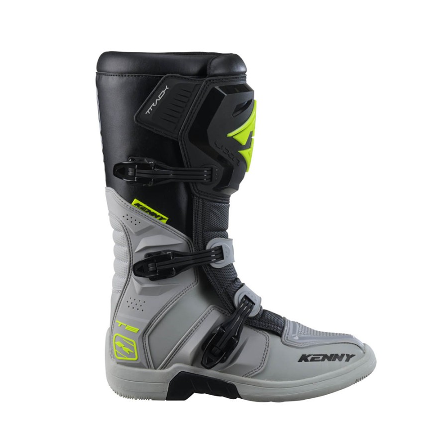 ΜΠΟΤΕΣ OFF-ROAD TRACK 2 GREY NEON YELLOW |  KENNY