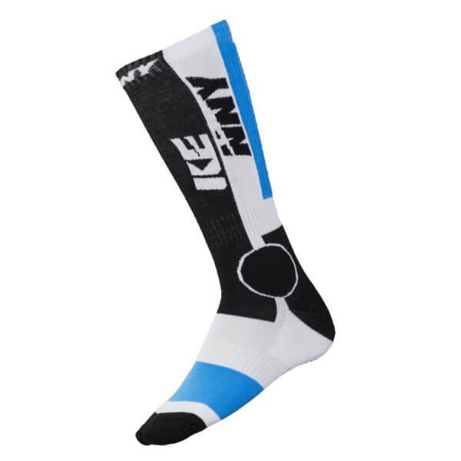 Κάλτσες MX-Tech Γαλάζιο Λευκό