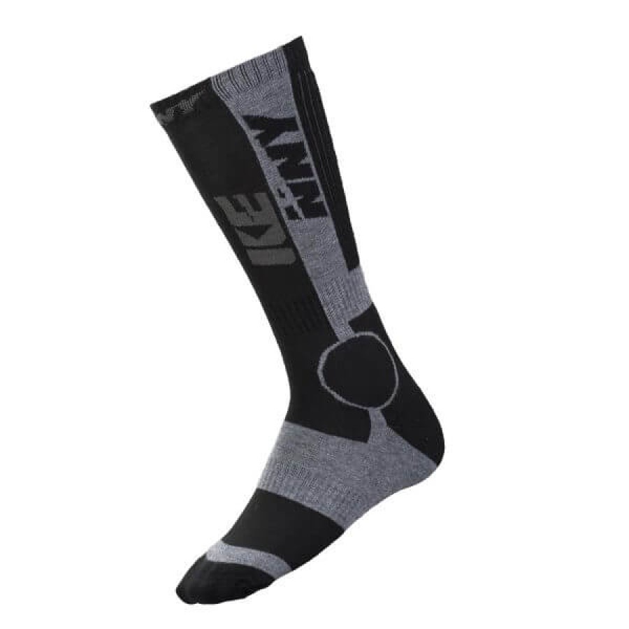 Κάλτσες MX-Tech Μαύρο Γκρι