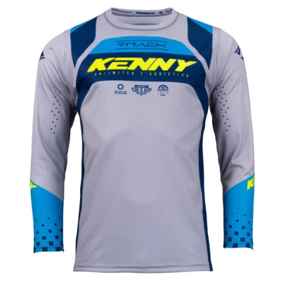 Μπλούζα Track Focus Navy Neon Yellow Μπλούζα Track Focus Navy Neon Yellow