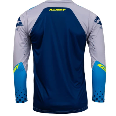 Μπλούζα Track Focus Navy Neon Yellow Μπλούζα Track Focus Navy Neon Yellow