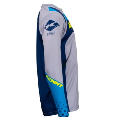 Μπλούζα Track Focus Navy Neon Yellow Μπλούζα Track Focus Navy Neon Yellow