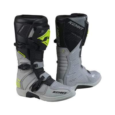 ΜΠΟΤΕΣ OFF-ROAD TRACK 2 GREY NEON YELLOW |  KENNY