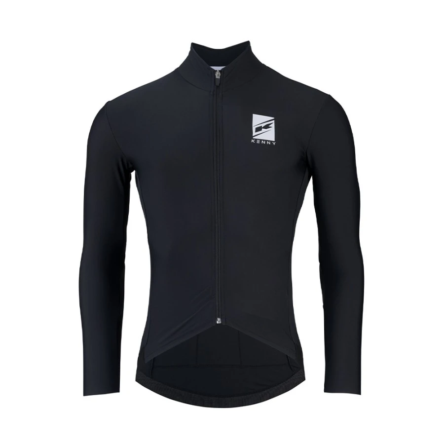 ΠΟΔΗΛΑΤΙΚΗ ΜΠΛΟΥΖΑ ΜΑΚΡΥΜΑΝΙΚΗ WINTER ESCAPE BLACK JERSEY | KENNY