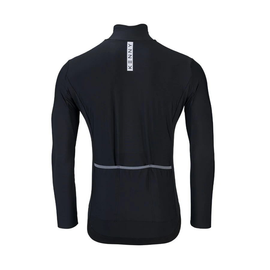 ΠΟΔΗΛΑΤΙΚΗ ΜΠΛΟΥΖΑ ΜΑΚΡΥΜΑΝΙΚΗ WINTER ESCAPE BLACK JERSEY | KENNY