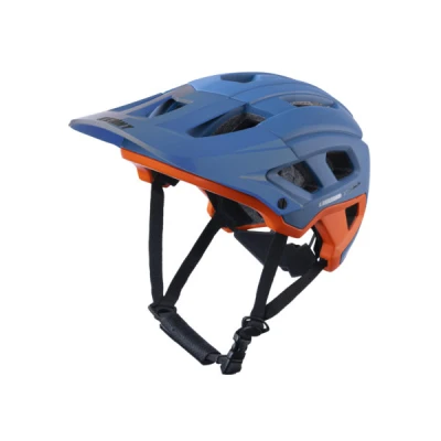 Κράνος Scrambler Μπλε - Πορτοκαλί Κράνος Scrambler Μπλε - Πορτοκαλί